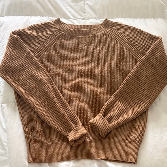 J. Crew Sweaters - J. Crew Women's Crewneck Sweater in Camel Brown